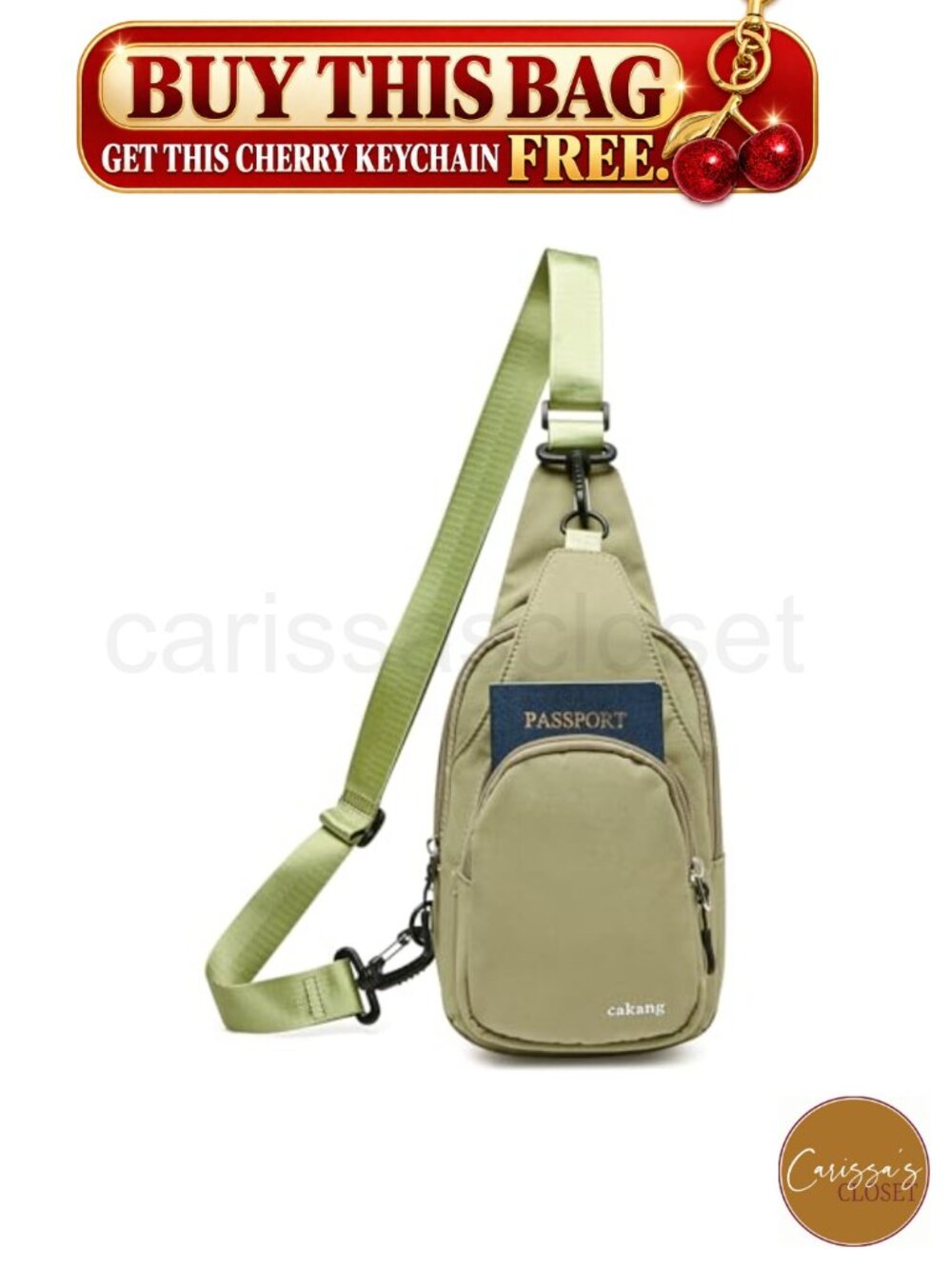 ✨ Vegan Leather Sling Bag Crossbody Backpack Daypack Fanny Pack Travel Purse